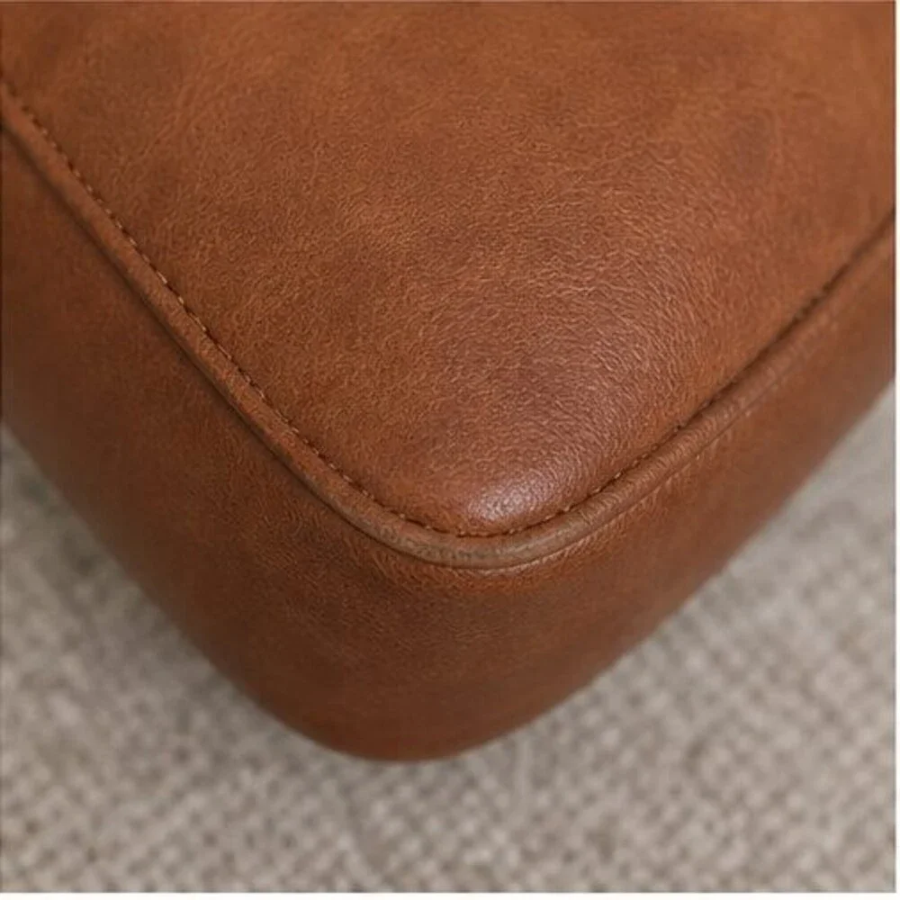 Tan Suede Crossbody Bag